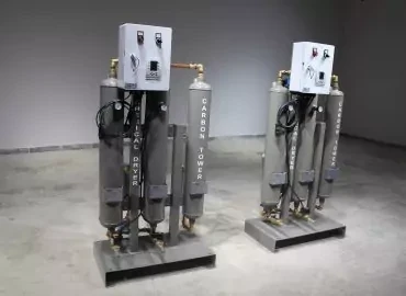 Chemical Air Dryer with Integrated Carbon Tower 10.