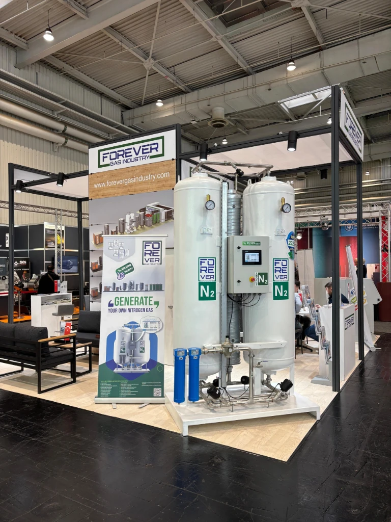 EuroBLECH Exhibition Nitrogen Generator.