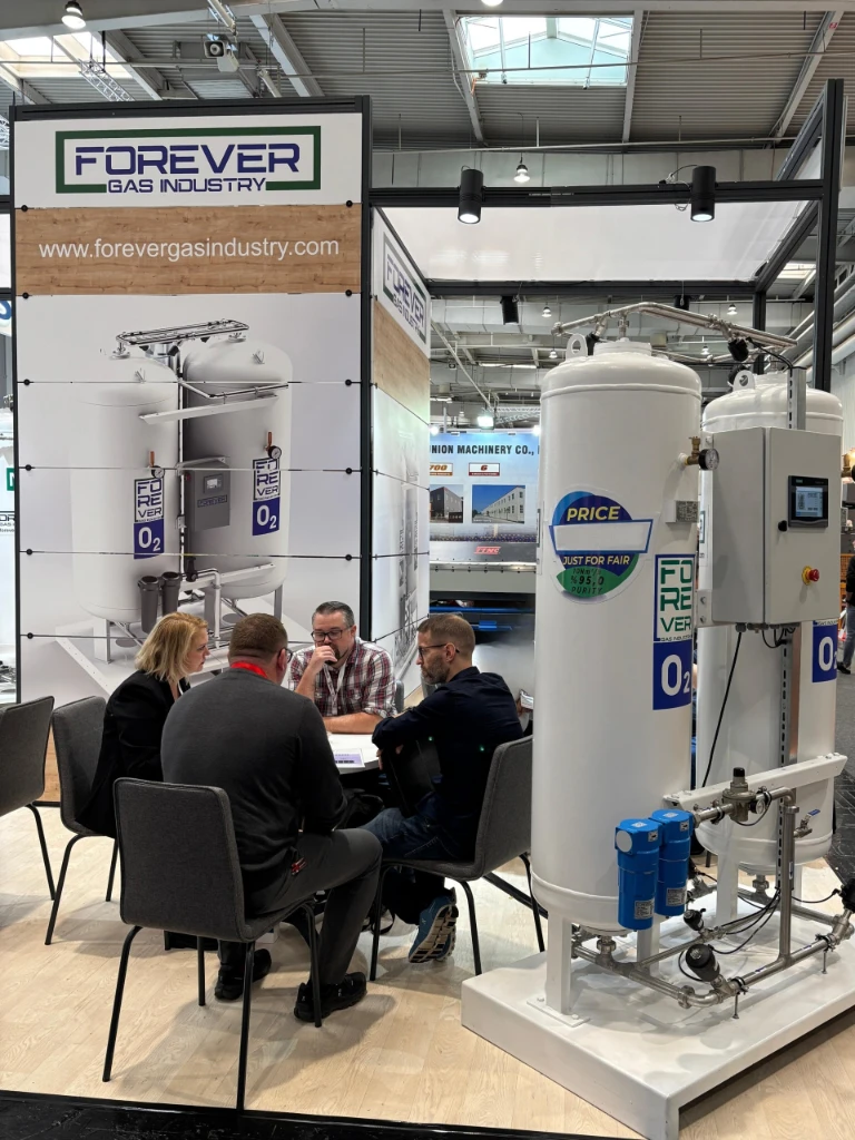 EuroBLECH Exhibition Nitrogen Generator.