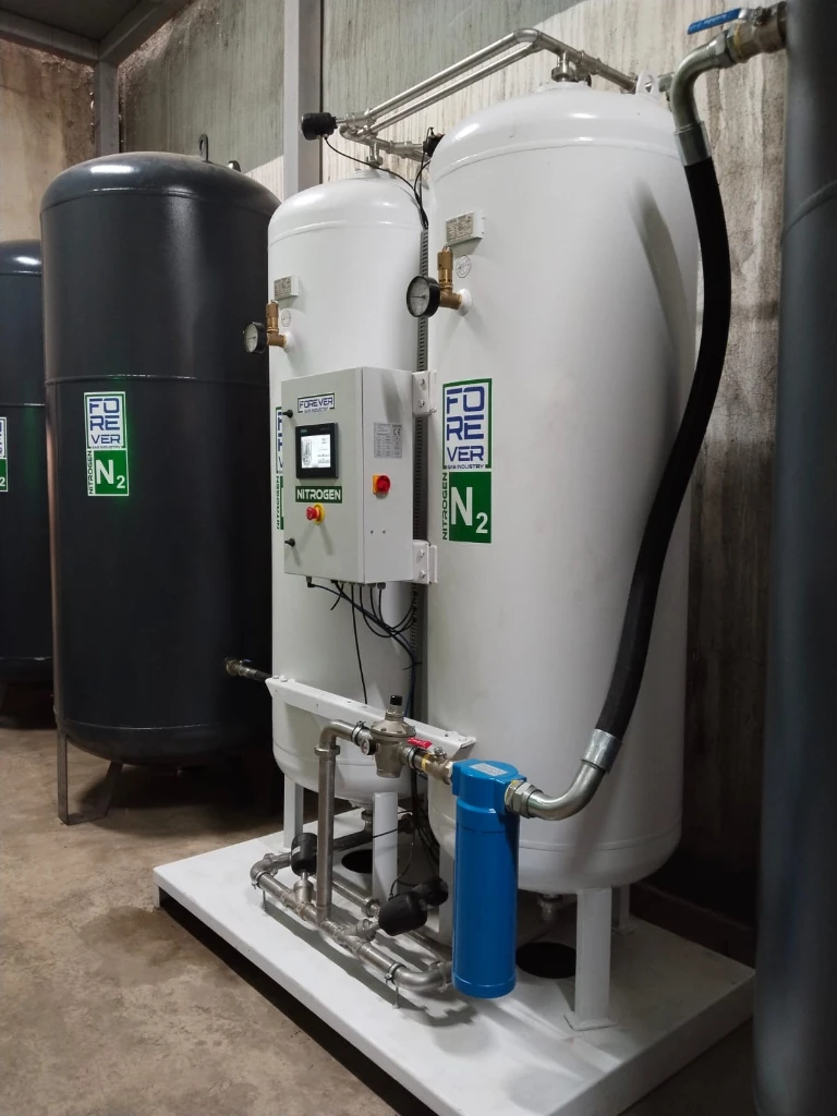 Food Packaging Process Nitrogen Gas 3.