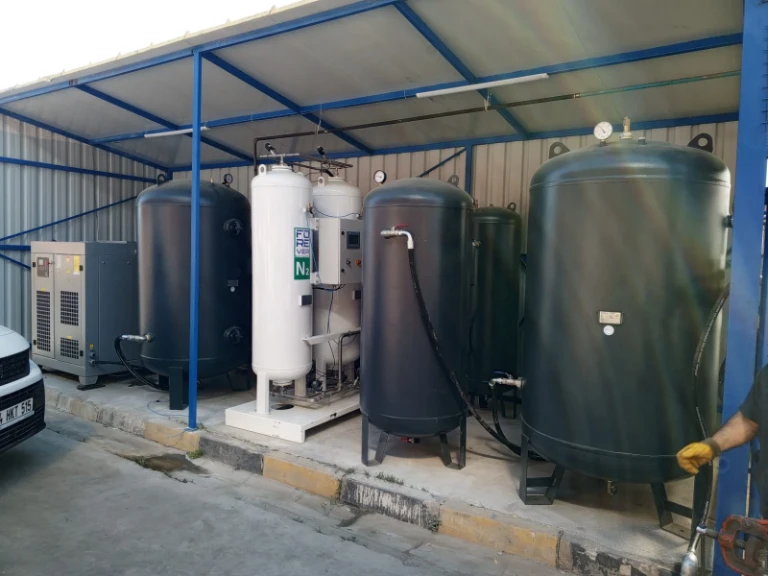 Heat Treatment Plant Nitrogen Generator System.