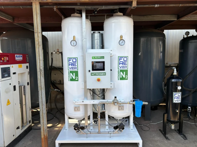 High-Pressure Nitrogen Gas Storage.