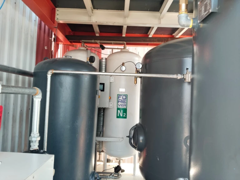 Laser Cutting Process Nitrogen Generator 4.