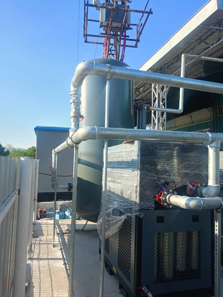 Our customer chose to purchase their new compressor from us.