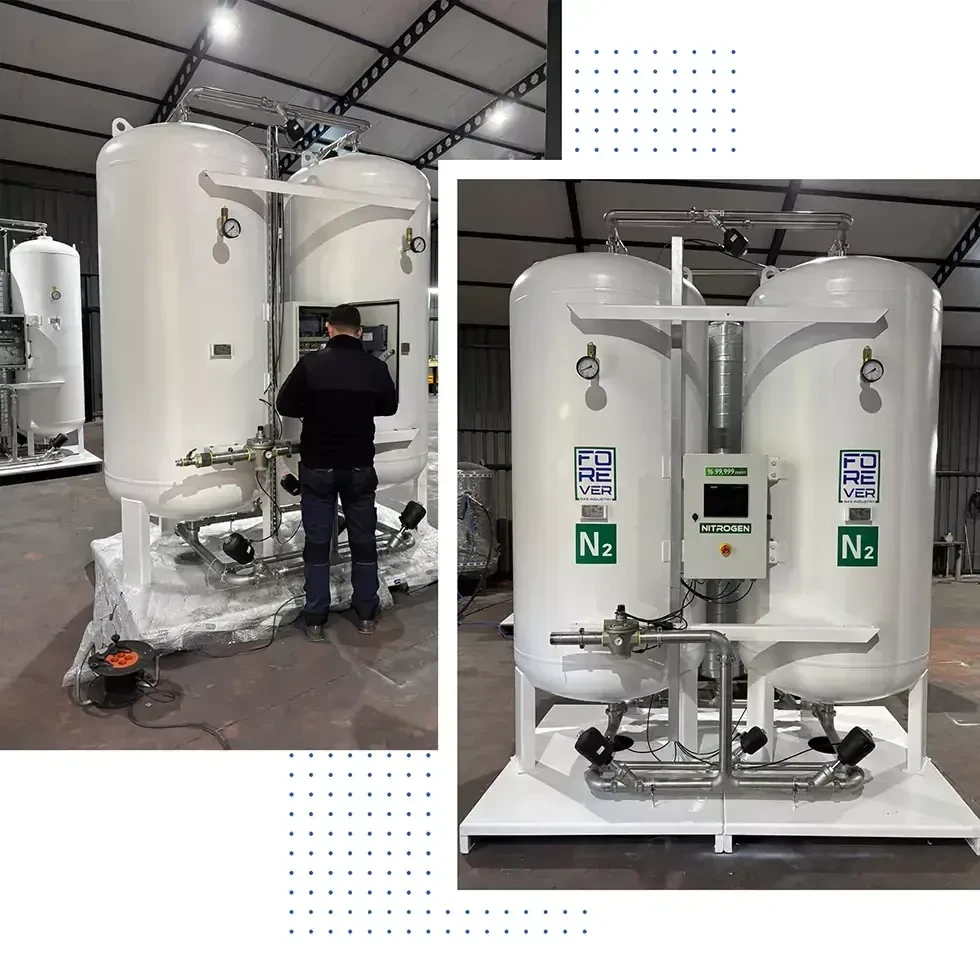 Sustainable nitrogen gas.